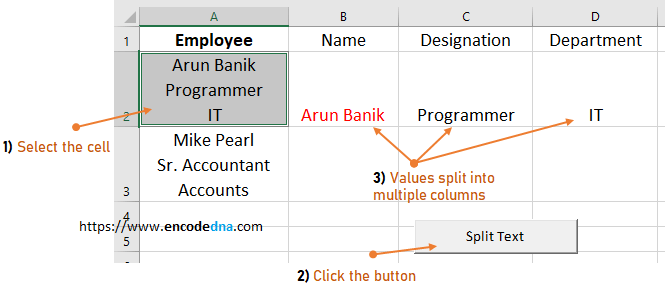 Write a value to a cell excel vba