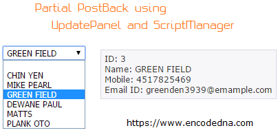 PostBack Using UpdatePanel