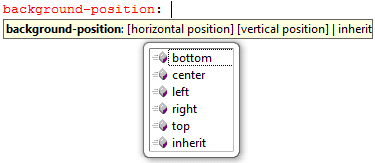 background position