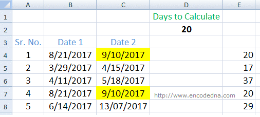 blinking multiple cells in excel