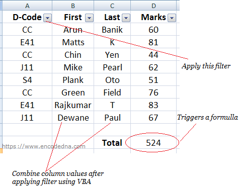 Capture Filter Event using VBA in Excel