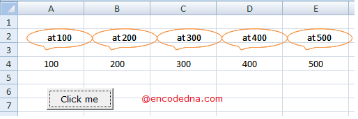 Dynamically Add Multiple Shapes and Texts to the Shape in Excel using VBA