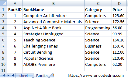 Excel as Database