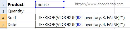 Trap #N/A Error in Vlookup formula to Show Blank Message