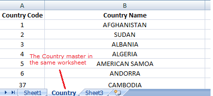 Using Excel as a Database