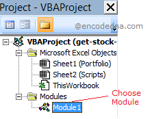 Add a Module in Excel VBA