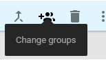 Change Groups Icon in Gmail