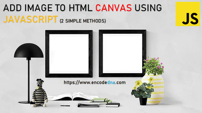 add image to html5 canvas element using javascript
