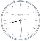 Analog Clock using HTML5 Canvas and JavaScript
