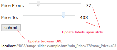 Read HTML5 Range Slider Value using JavaScript