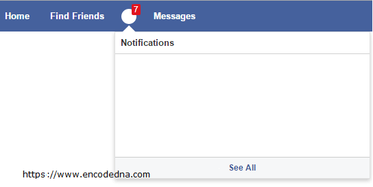 Facebook Style Notifications Window