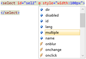 Select Element with Multiple Selection