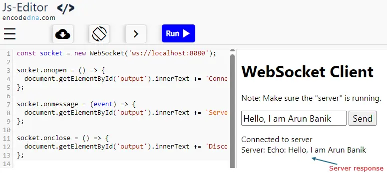 websocket client
