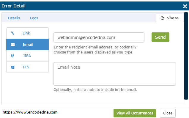 User Interaction using Email