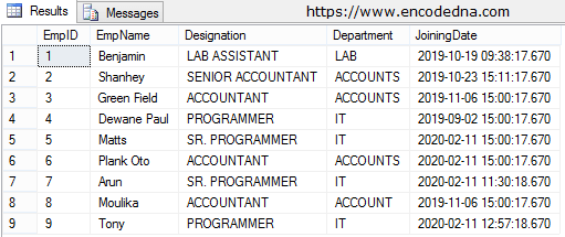 Sql Query To Get Last 3 Months Records In Sql Server