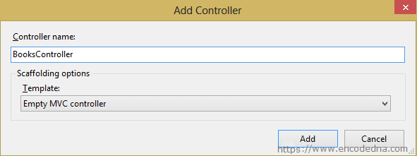 Empty MVC Controller in Web API