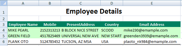 Data Exported to Excel with AutoFormat in Windows Forms C#